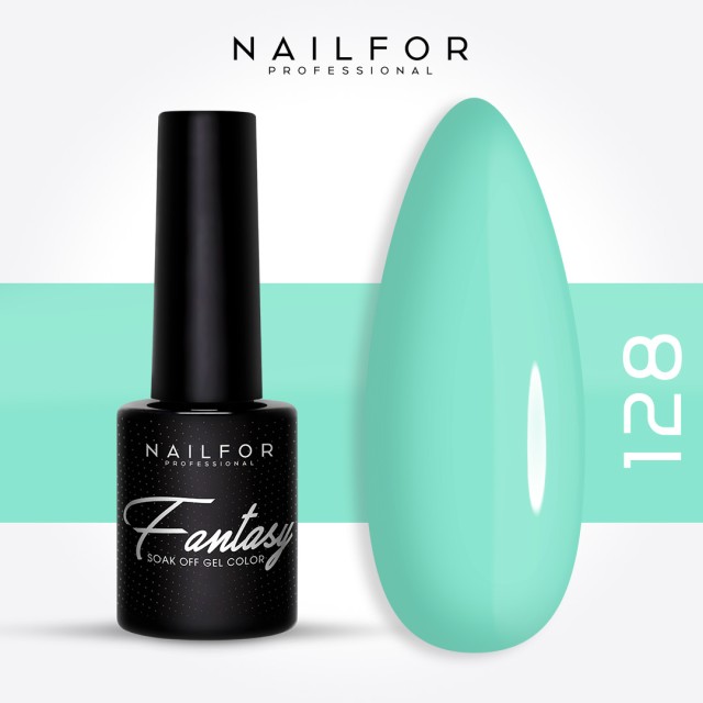 Semi-permanent nail polish color: Fantasy Semi-permanent Gel Polish - 128FAN Nailfor €6.99