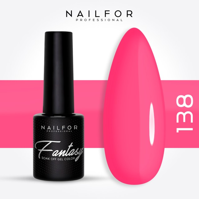 Semipermanente smalto colore per unghie: FANTASY Smalto Gel Semipermanente - 138FAN Nailfor 5,99 €