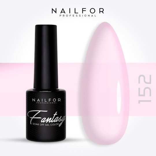 Semi-permanent nail polish color: Fantasy Semi-permanent Gel Polish - 152FAN Nailfor €6.99