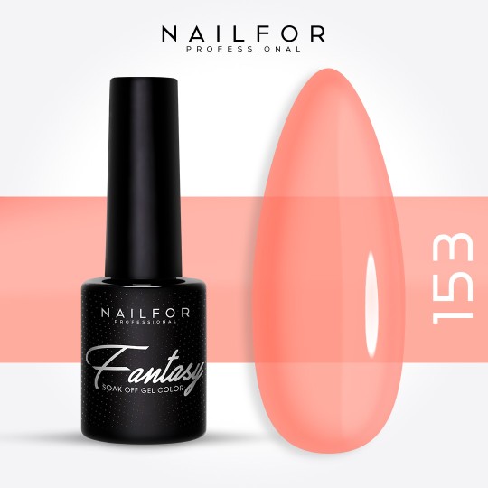 Semi-permanent nail polish color: Fantasy Semi-permanent Gel Polish - 153FAN semi-covering Nailfor €6.99