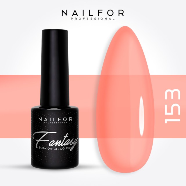 Semipermanente smalto colore per unghie: FANTASY Smalto Gel Semipermanente - 153FAN semicoprente Nailfor 5,99 €