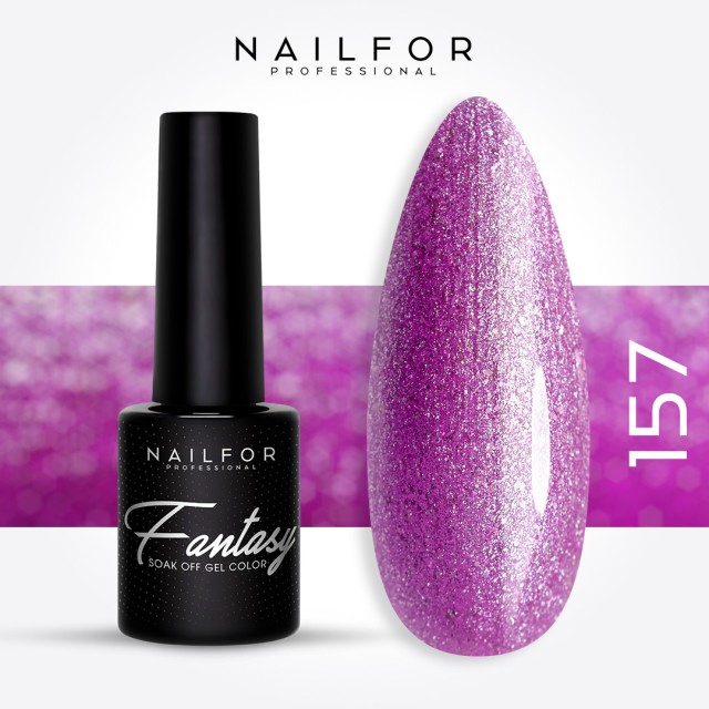 Semipermanente smalto colore per unghie: FANTASY Smalto Gel Semipermanente - 157FAN Nailfor 6,99 €