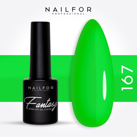 Semi-permanent nail polish color: Fantasy Semi-permanent Gel Polish - 167FAN Nailfor €6.99