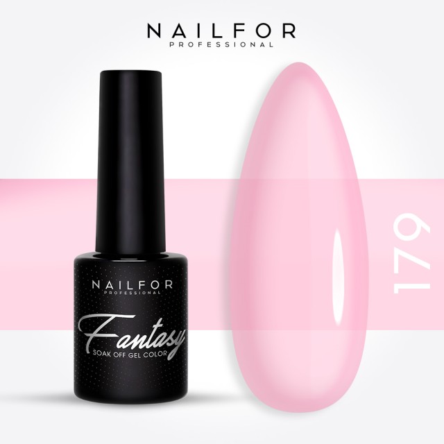 Semipermanente smalto colore per unghie: FANTASY Smalto Gel Semipermanente - 179FAN lattiginoso Nailfor 5,99 €