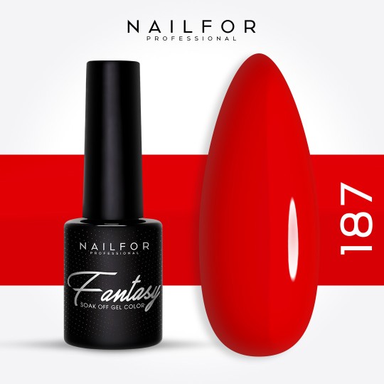 Esmalte de uñas semipermanente color: Fantasy Esmalte semipermanente Gel - 187FAN Nailfor 6,99 €