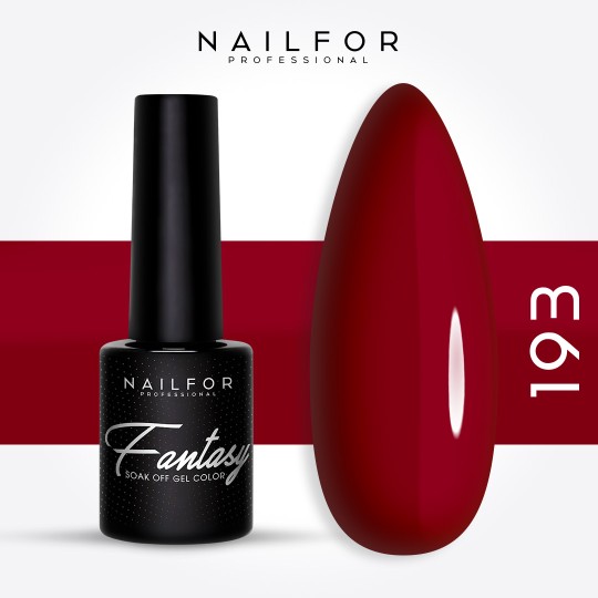 Semi-permanent nail polish color: Fantasy Semi-permanent Gel Polish - 193FAN Nailfor €6.99