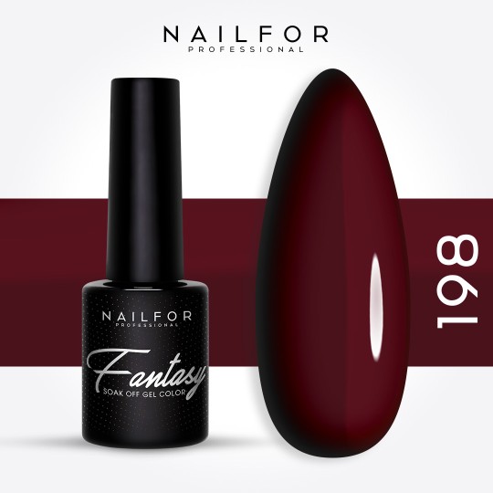Esmalte de uñas semipermanente color: Fantasy Esmalte semipermanente Gel - 198FAN Nailfor 6,99 €
