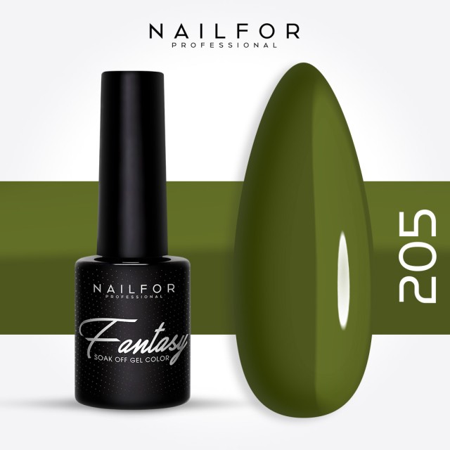 Semipermanente smalto colore per unghie: FANTASY Smalto Gel Semipermanente - 205 Nailfor 6,99 €