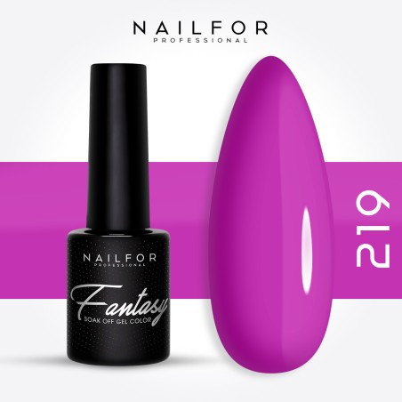 Semi-permanent nail polish color: Fantasy Semi-permanent Gel Polish - 219 Nailfor €6.99