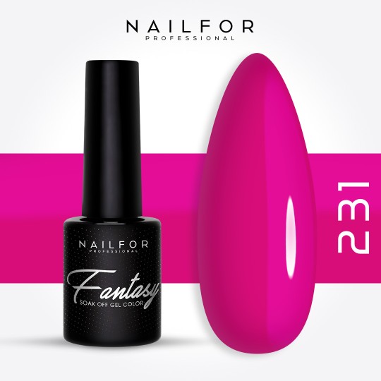 Semi-permanent nail polish color: Fantasy Semi-permanent Gel Polish - 231 Nailfor €6.99