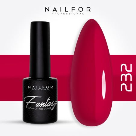 Semi-permanent nail polish color: Fantasy Semi-permanent Gel Polish - 232 Nailfor €6.99