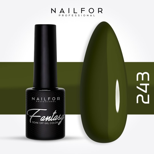 Semi-permanent nail polish color: Fantasy Semi-permanent Gel Polish - 243 Nailfor €6.99