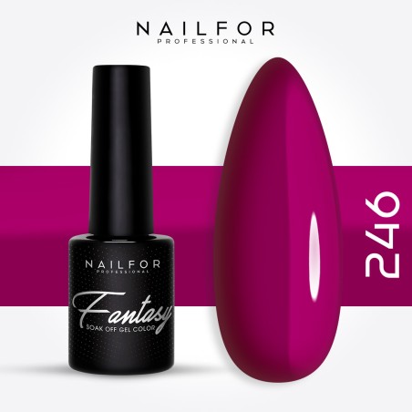Semi-permanent nail polish color: Fantasy Semi-permanent Gel Polish - 246 Nailfor €6.99