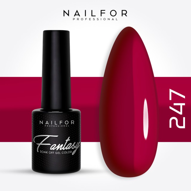 Vernis à ongles semi-permanent couleur : Fantasy Semi-permanent Gel Polish - 247 Nailfor 6,99 €