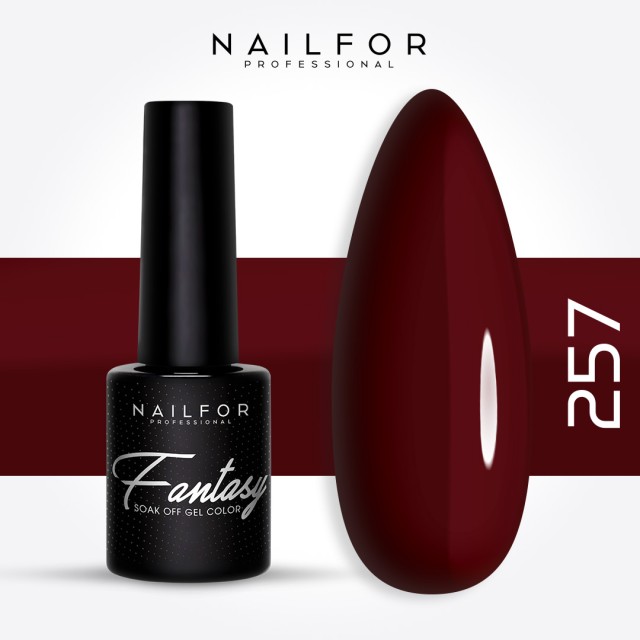 Semipermanente smalto colore per unghie: FANTASY Smalto Gel Semipermanente - 257 Nailfor 6,99 €