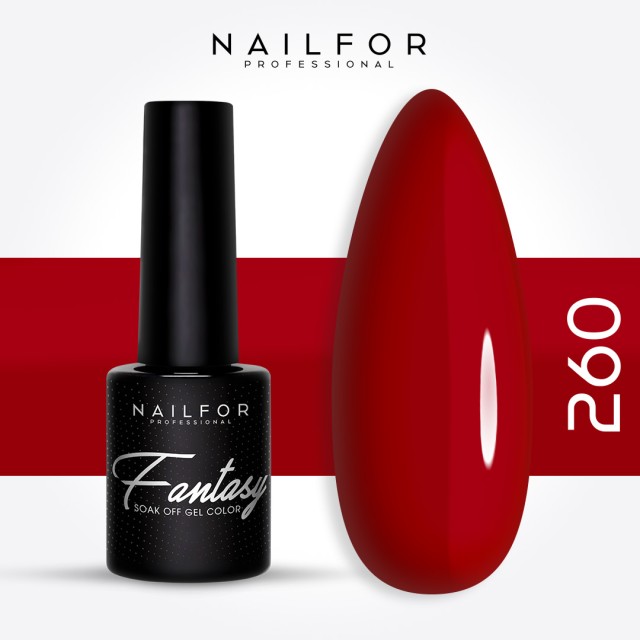 Semipermanente smalto colore per unghie: FANTASY Smalto Gel Semipermanente - 260 Nailfor 6,99 €