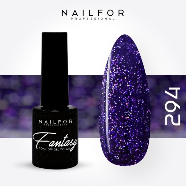 Semipermanente smalto colore per unghie: FANTASY Smalto Gel Semipermanente - 294 Nailfor 5,99 €