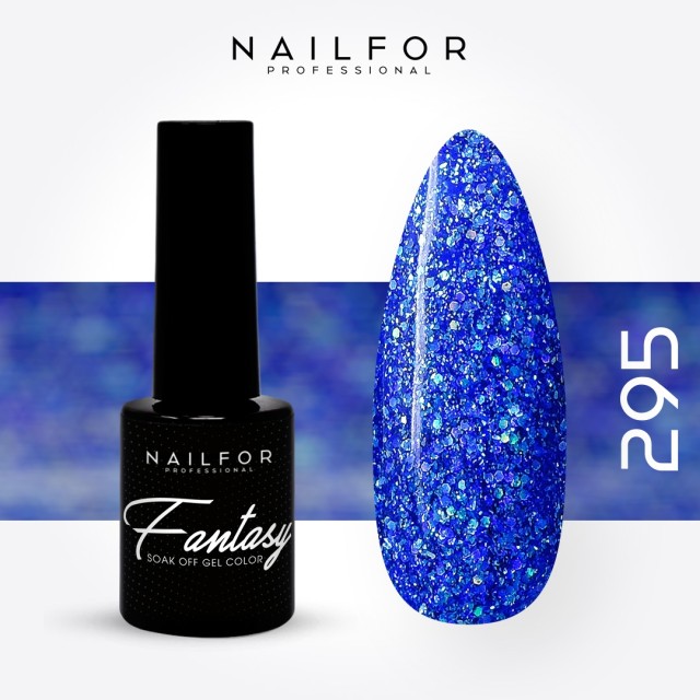 Semipermanente smalto colore per unghie: FANTASY Smalto Gel Semipermanente - 295 Nailfor 6,99 €