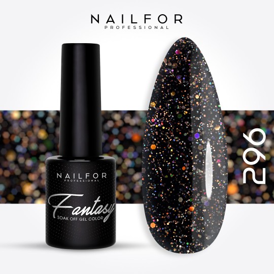 Esmalte de uñas semipermanente color: Fantasy Esmalte semipermanente Gel - 296 Nailfor 6,99 €