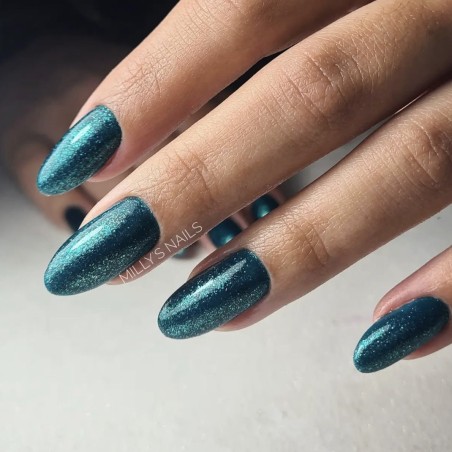 Esmalte de uñas semipermanente color: Fantasy Esmalte Gel semipermanente - 310 verde esmeralda Nailfor glitter por 6,99 €