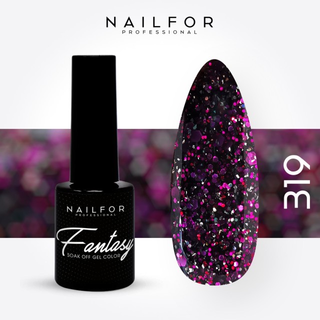 FANTASY semi-permanent gel nail polish - 319