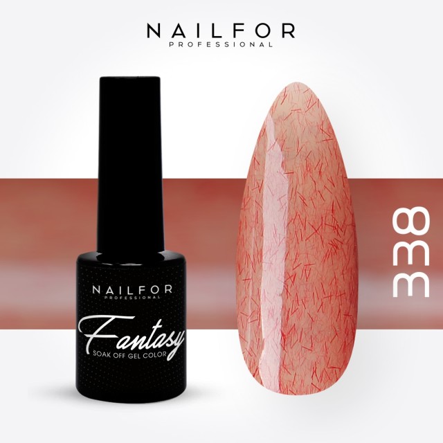 Semipermanente smalto colore per unghie: FANTASY Smalto Gel Semipermanente - 338 Nailfor 6,99 €