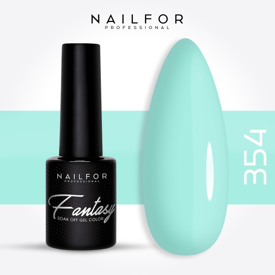 Semi-permanent nail polish color: Fantasy Semi-permanent Gel Polish - 354 Nailfor €6.99