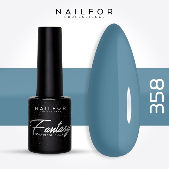 Semi-permanent nail polish color: Fantasy Semi-permanent Gel Polish - 358 Nailfor €6.99