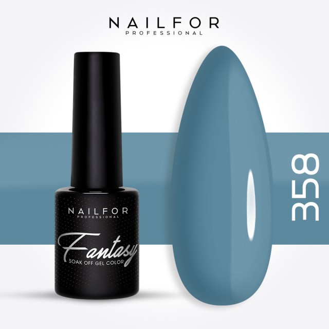 Vernis à ongles semi-permanent couleur : Fantasy Semi-permanent Gel Polish - 358 Nailfor 6,99 €