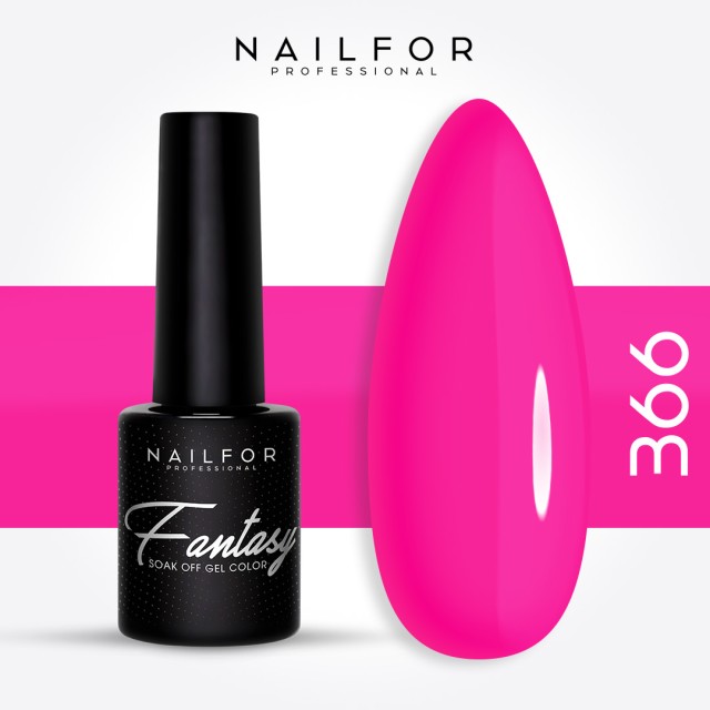 Semipermanente smalto colore per unghie: FANTASY Smalto Gel Semipermanente - 366 Nailfor 6,99 €