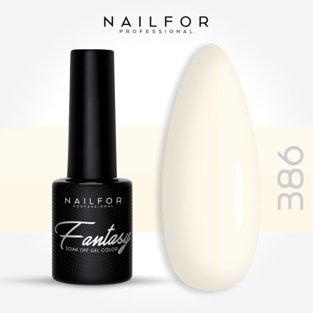 Semi-permanent nail polish color: Fantasy Semi-permanent Gel Polish - 386 Nailfor €6.99