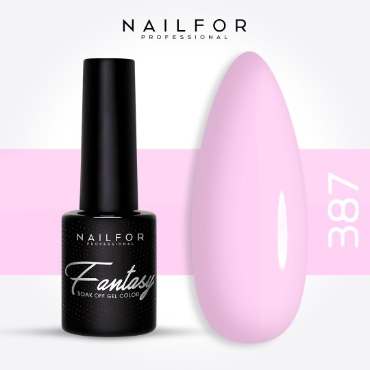Semi-permanent nail polish color: Fantasy Semi-permanent Gel Polish - 387 Nailfor €6.99