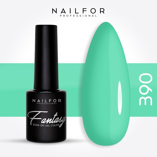 Semi-permanent nail polish color: Fantasy Semi-permanent Gel Polish - 390 Nailfor €6.99