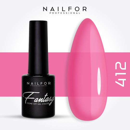 Vernis à ongles semi-permanent couleur : Fantasy Semi-permanent Gel Polish - 412 Nailfor 6,99 €