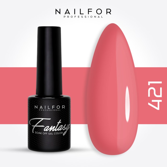 Semipermanente smalto colore per unghie: FANTASY Smalto Gel Semipermanente - 421 Nailfor 6,99 €