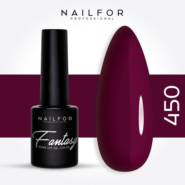 Semipermanente smalto colore per unghie: FANTASY Smalto Gel Semipermanente - 450 Nailfor 6,99 €