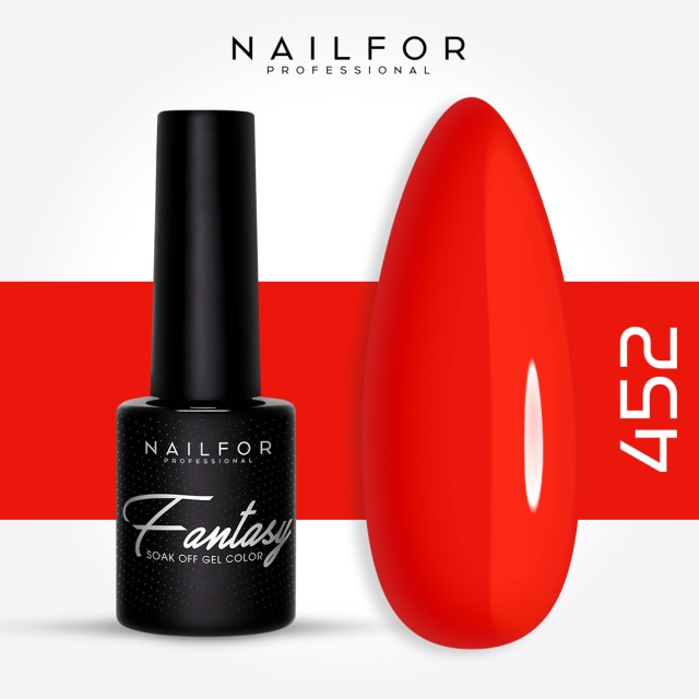 Semipermanente smalto colore per unghie: FANTASY Smalto Gel Semipermanente - 452 Nailfor 6,99 €