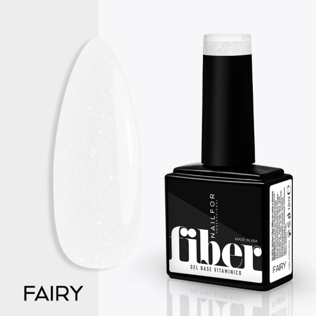 Fiber SEMI-PERMANENT base - Fairy with Microglitter