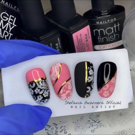 Fili Adesivi per Nail art - ORO E ARGENTO