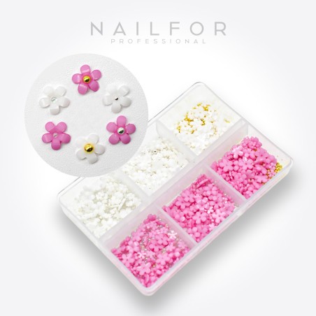 Decoración de nail art reconstrucción de uñas Flower Deco DC-013 Nailfor 4,99 €