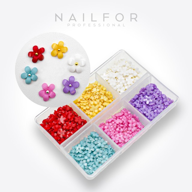 decorazione nail art ricostruzione unghie FLOWER DECO DC-014 Nailfor 4,99 €