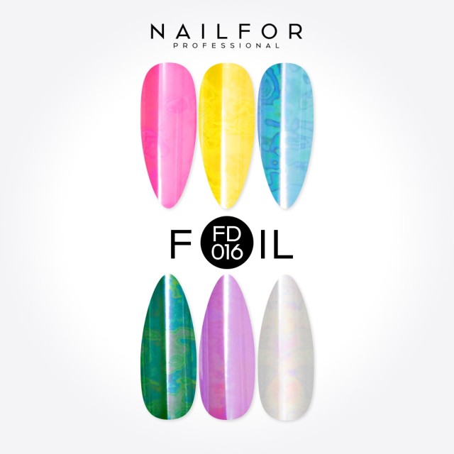 decorazione nail art ricostruzione unghie Foil Transfer FD016 Nailfor 4,99 €