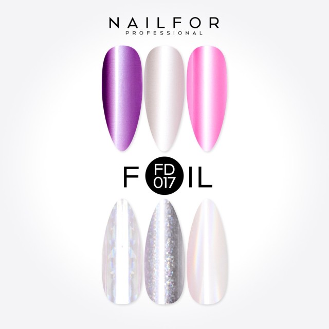 decorazione nail art ricostruzione unghie Foil Transfer FD017 Nailfor 4,99 €