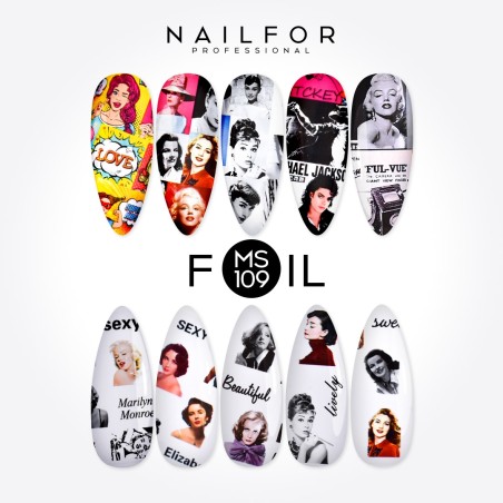 Decoración nail art , reconstrucción de uñas, Transfer Foil MS109 Nailfor 8,99 € Decoración nail art , reconstrucción de uñas, Transfer Foil MS109 Nailfor 8,99 €