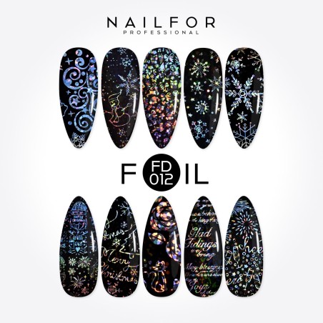 nail art decoration nail reconstruction Foil Transfer Christmas FD002 Nailfor €8.99 nail art decoration nail reconstruction Foil Transfer Christmas FD002 Nailfor €8.99