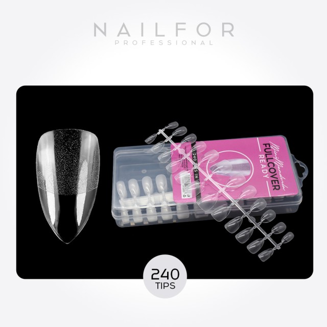 Tips Ready Fullcover EN Mini Gel DE ALMENDRAS