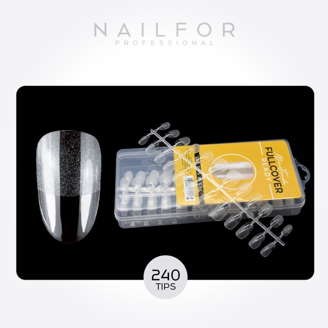 Tips Ready Fullcover EN Mini Gel REDONDO