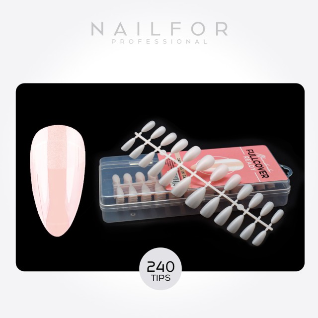 Tips Ready Fullcover EN Gel DE ALMENDRAS Natural