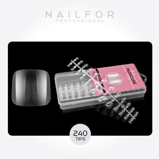 FULLCOVER READY TIPS IN GEL PEDICURE