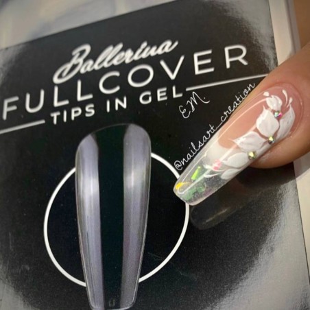 FULLCOVER TIPS IN GEL BALLERINA - TRASPARENTI